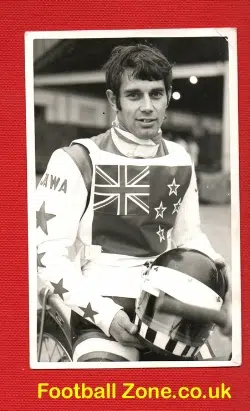 Ivan Mauger Old Speedway Photograph in New Zealand