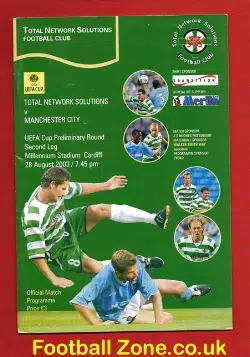 TNS v Manchester City 2003 – UEFA Cup