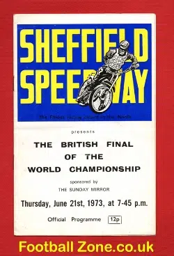 World Speedway Championship British Final 1973