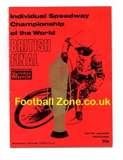 World Speedway Championship British Final 1976