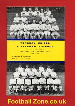Torquay United v Tottenham 1965 - FA Cup
