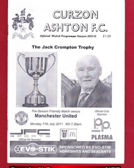 Curzon Ashton v Manchester United 2011 – Jack Crompton Trophy