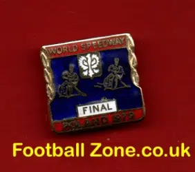 World Speedway Final 1979 Badge