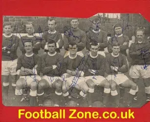 Halifax Multi Signed Team Picture 1960s