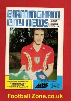 Birmingham City v Leeds United 1979