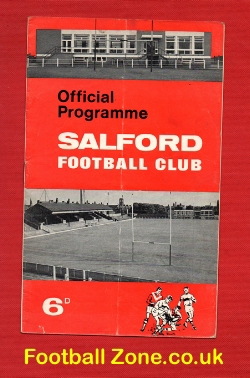 Salford Rugby v Oldham 1966