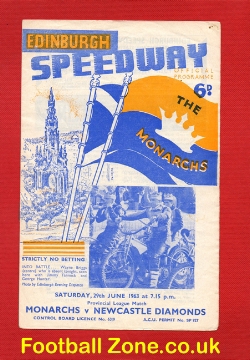Edinburgh Speedway v Newcastle 1963