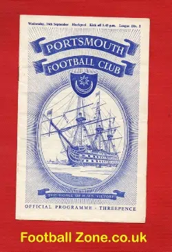 Portsmouth v Blackpool 1953