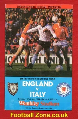 England v Italy 1986