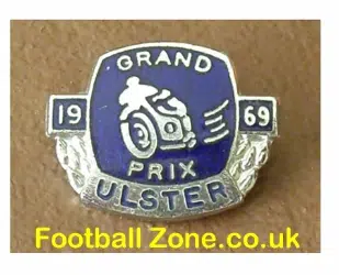 Ulster Speedway Badge 1969