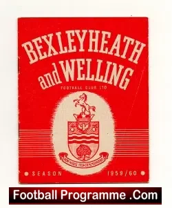 Bexleyheath Welling v Margate 1960 – Reserves Game