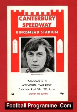 Canterbury Speedway v Weymouth 1975