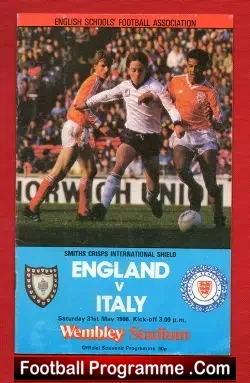 England v Italy 1986