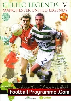 Glasgow Celtic v Manchester United 2011 – Legends Celtic Park