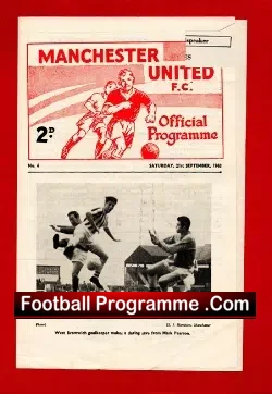 Manchester United v Huddersfield Town 1963 - George Best Reserve