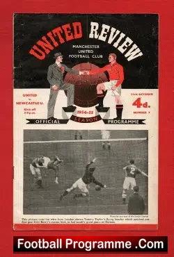 Manchester United v Newcastle United 1954
