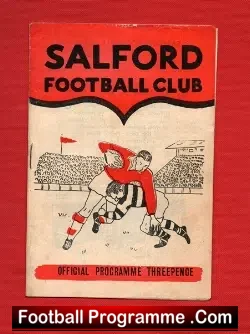 Salford Rugby v Leigh 1962