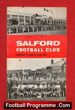 Salford Rugby v Leigh 1970