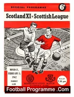 Scotland v Scottish League 1962 – at Hampden Park Crerand