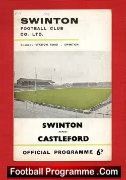 Swinton Rugby v Castleford 1967