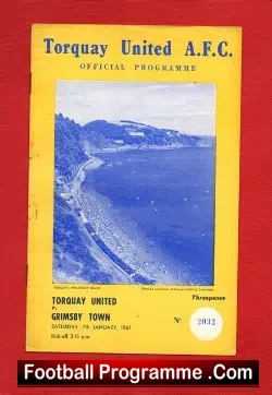 Torquay United v Grimsby Town 1961