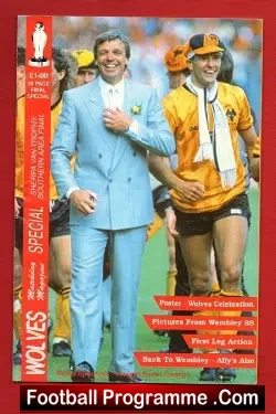 Wolves Wolverhampton v Torquay United 1988 – Sherpa Trophy Final