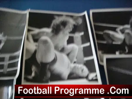 Wrestling Old Genuine Press Photographs X 15 - 1960s