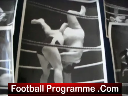 Wrestling Old Genuine Press Photographs X 15 - 1960s