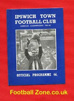 Ipswich Town v Liverpool 1963