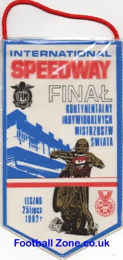 Poland Speedway Pennant 1982 - Final