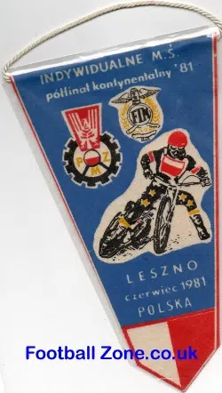 Poland Speedway Pennant 1981