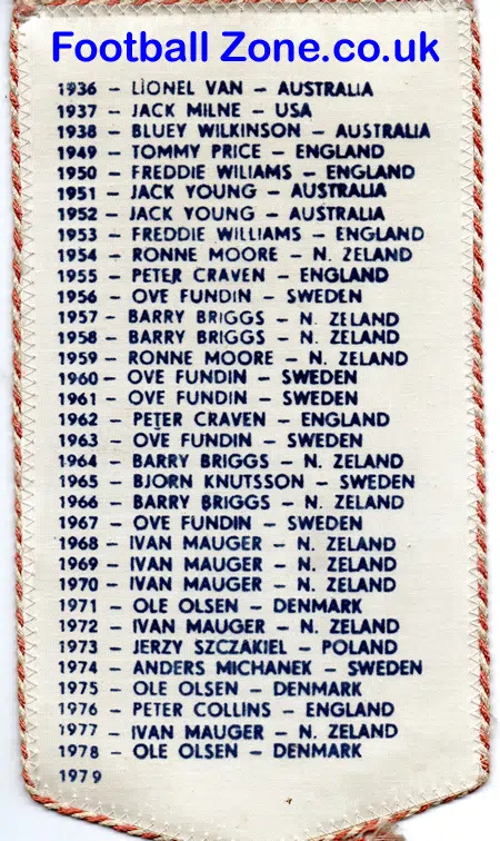 Poland Speedway Pennant 1979 Final