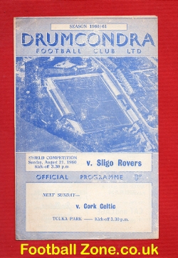 Drumcondra v Sligo Rovers 1960 – Ireland