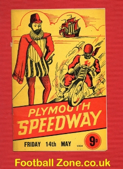 Plymouth Speedway v Oxford 1954