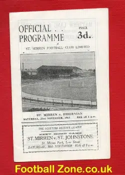 St Mirren v St Johnstone 1963