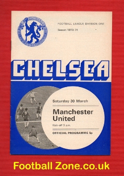 Chelsea v Manchester United 1974