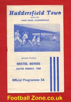 Huddersfield Town v Bristol Rovers 1960