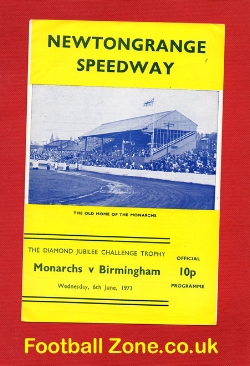 Newtongrange Speedway v Birmingham 1973