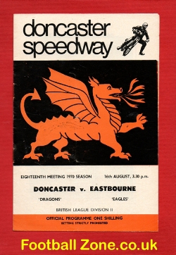 Doncaster Speedway v Eastbourne 1970