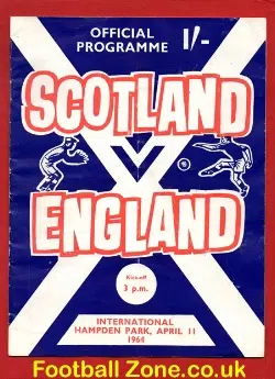 Scotland v England 1964