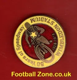 Wimbledon Speedway Badge 1928 – 1978 – 50 Years