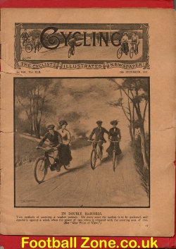 Cycling Magazines 1911 – Illustrated Newspaper – Booklet X 2