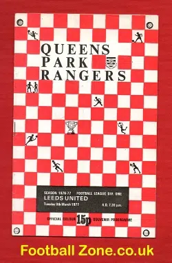Queens Park Rangers v Leeds United 1977 - Postponed Replay