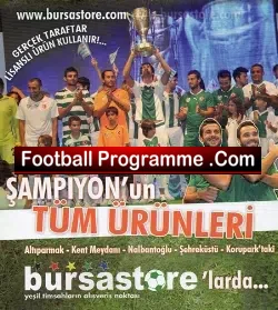 Bursaspor v Manchester United 2010 – Turkey