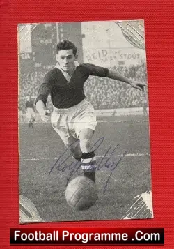 Chelsea Roy Bentley Signed Picture - football memorabilia
