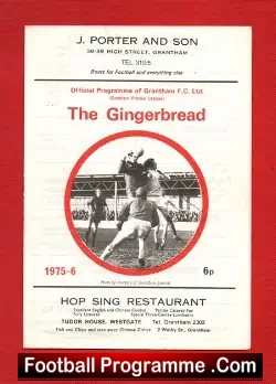 Grantham Town v Margate 1976