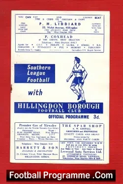Hillingdon Borough v Canterbury City 1964