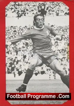 Liverpool Ian St John Autographed Picture - football memorabilia