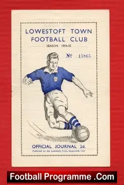 Lowestoft Town v Harrow Town 1955