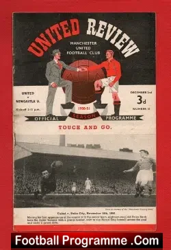 Manchester United v Newcastle United 1950